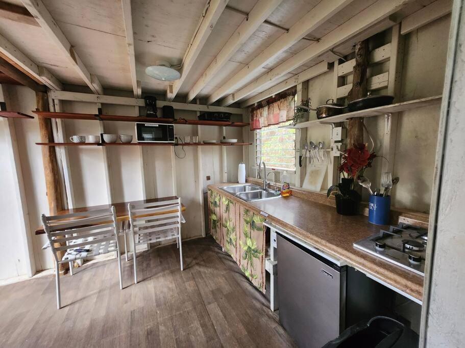 Cabin 2-Rustic Private Stay Near Volcano National Park Fern Forest 외부 사진